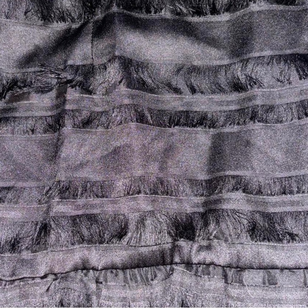 PRINCESS POLLY BLACK MINI RUFFLE DRESS - Picture 4 of 7